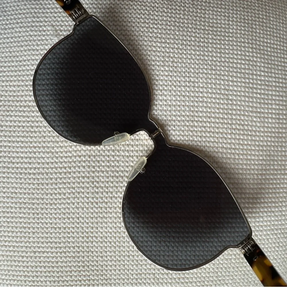 Karen Walker Tortoise and Gold Sunglasses